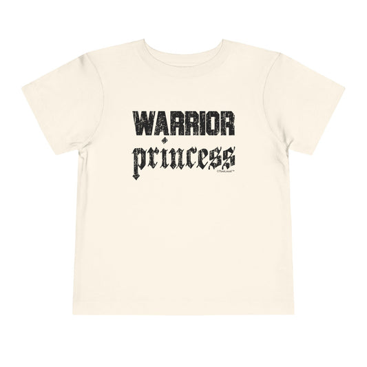 Warrior Princess Script Toddler T-Shirt by TOOLOUD