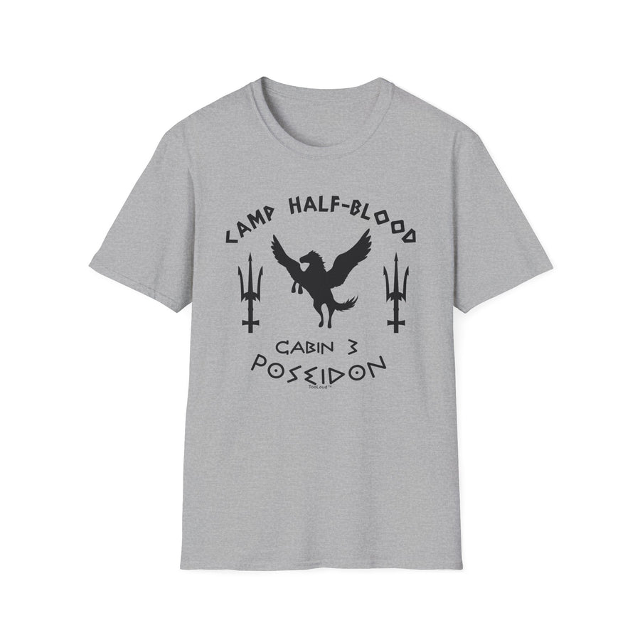 TOOLOUD Cabin 3 Poseidon Camp Half-Blood Women’s Unisex T-Shirt