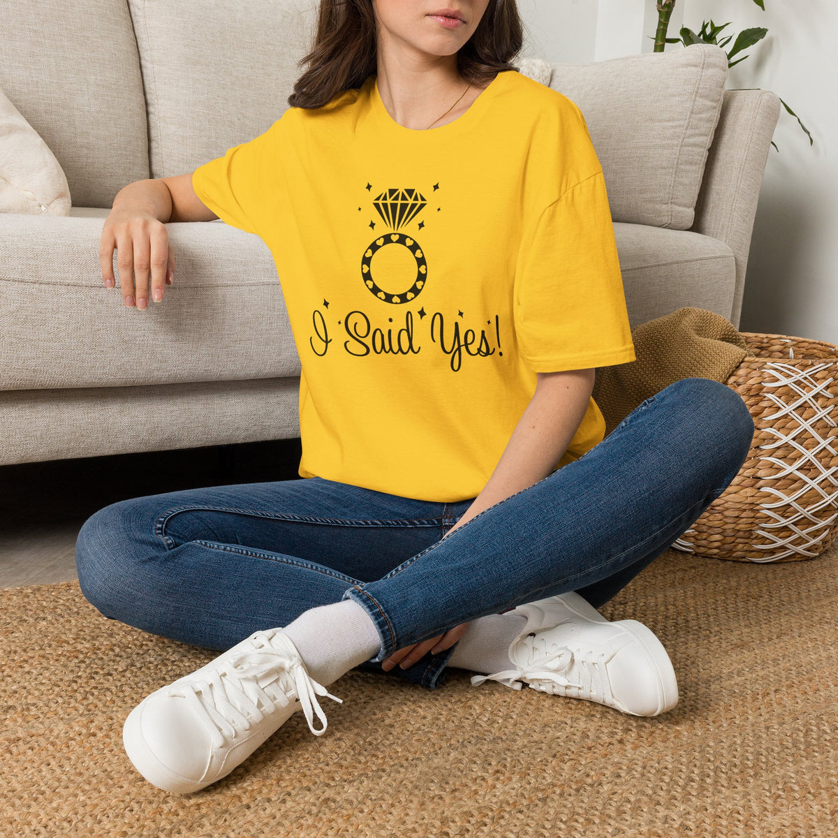 I Said Yes – Diamond Ring Women's T-Shirt by TOOLOUD