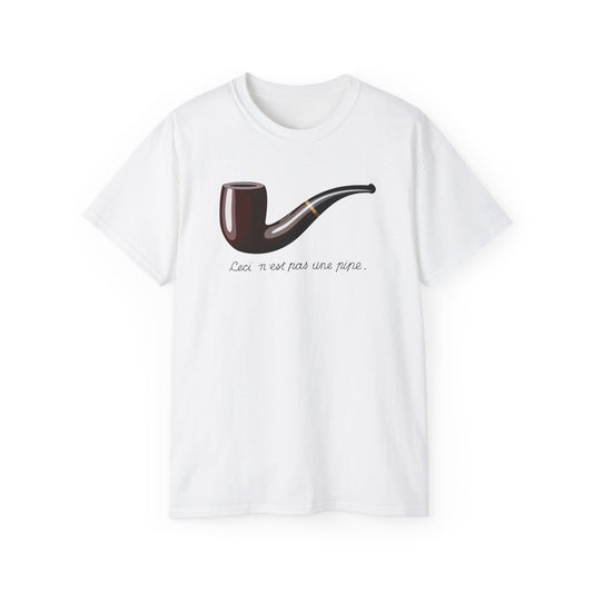 TOOLOUD Ceci N'est Pas Une Pipe Women's T-Shirt