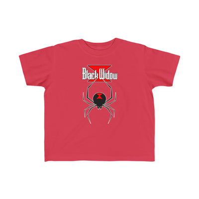 Black Widow Spider Design - Logo Toddler T-Shirt By TOOLOUD