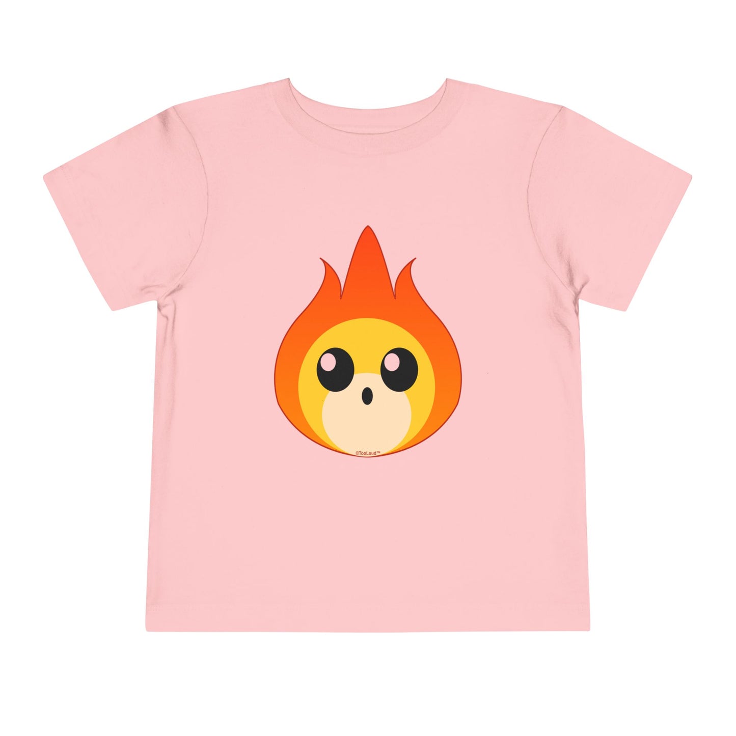 Cute Fireball Design Toddler T-Shirt by TOOLOUD