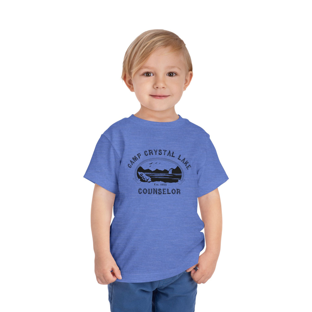 Camp Crystal Lake Counselor – Friday 13 Toddler T-Shirt by TOOLOUD