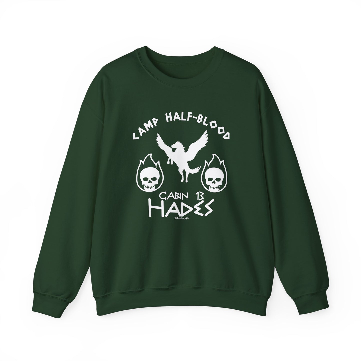 Cabin 13 Hades Half-Blood Adult Dark Sweatshirt by TOOLOUD