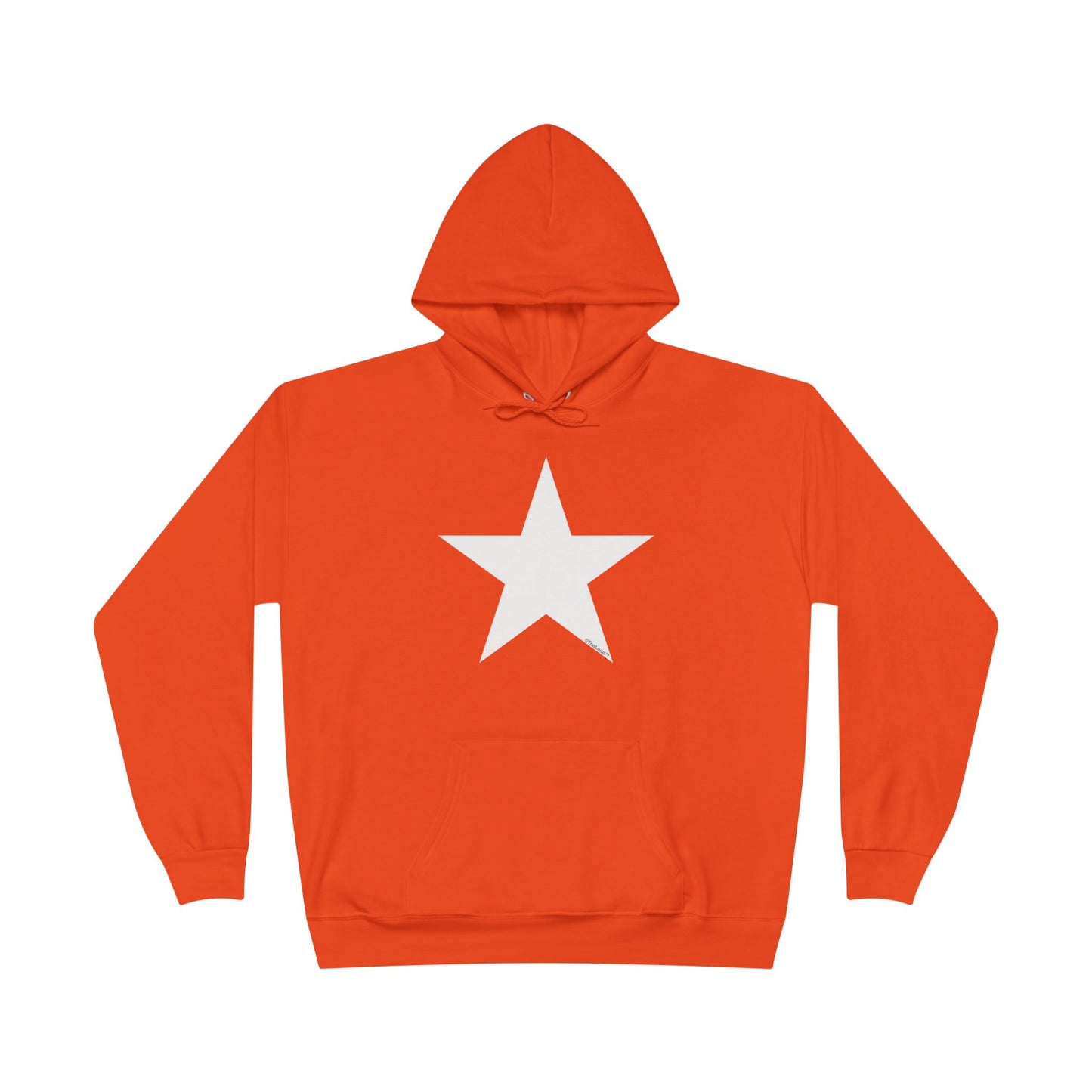 White Star Dark Adult Hoodie Sweatshirt by TOOLOUD