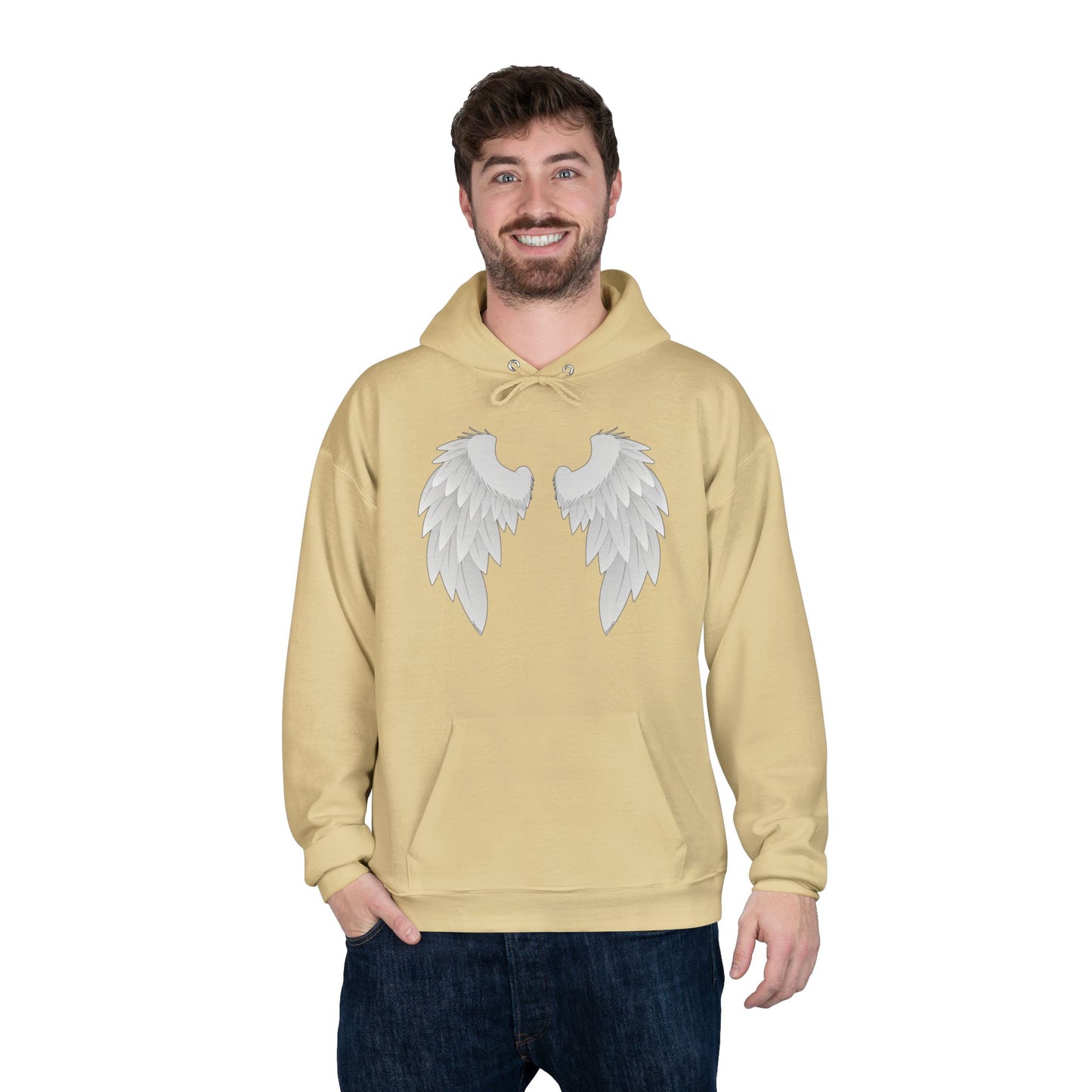 Epic Angel Wings Design Hoodie Pullover Sweatshirt by TOOLOUD