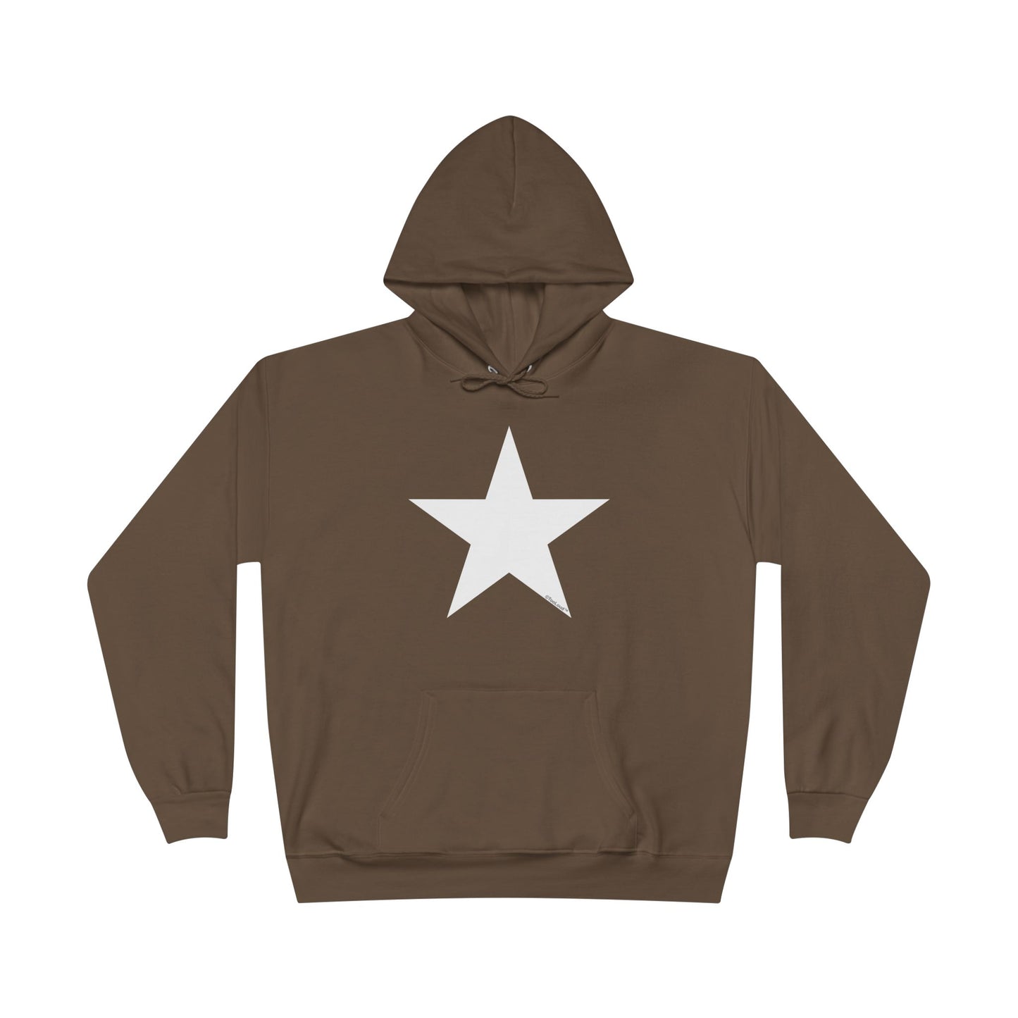 White Star Dark Adult Hoodie Sweatshirt by TOOLOUD