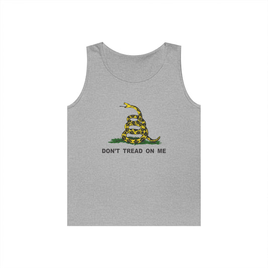 Don't Tread On Me Gadsdon Flag Rattlesnake Loose Tank Top by TOOLOUD
