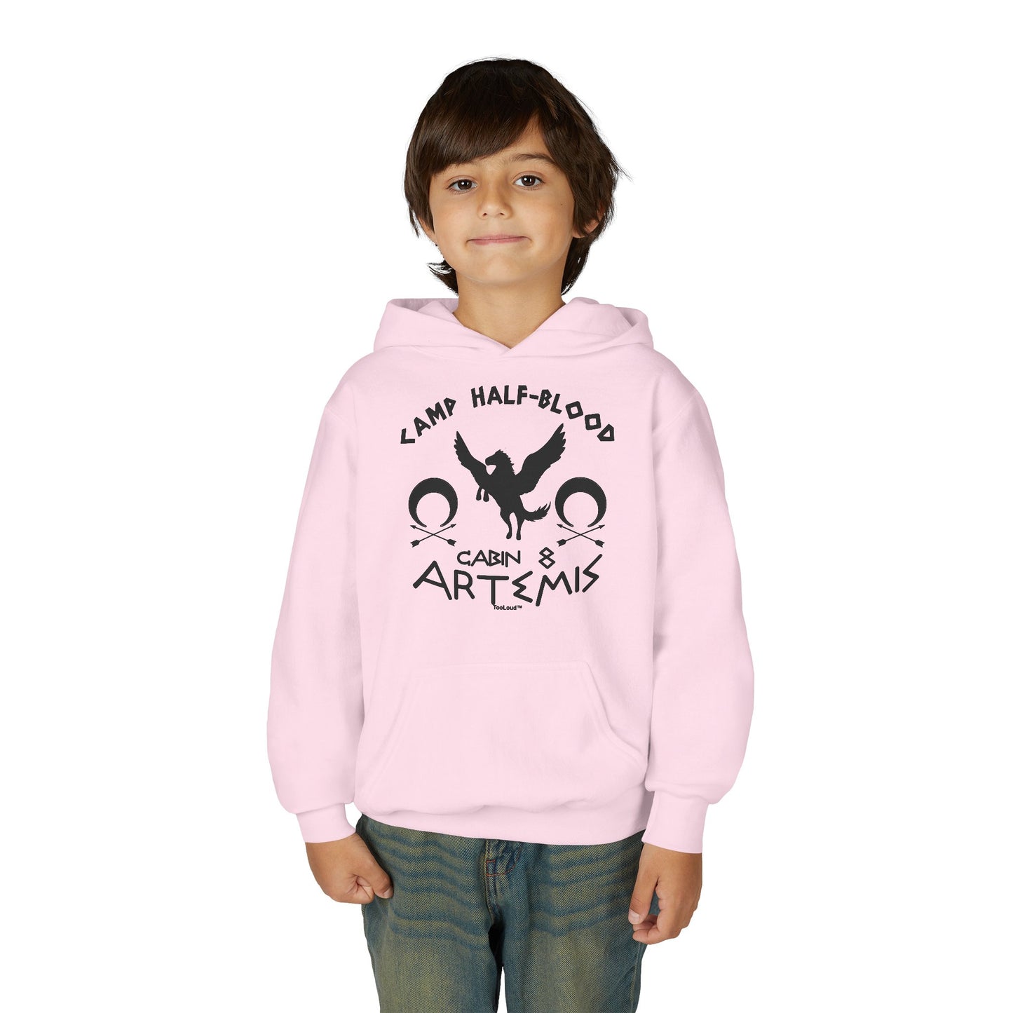 Camp Half-Blood Cabin 8 Artemis Youth Children’s Hoodie by TOOLOUD™