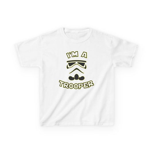 I'm A Trooper Children's Cotton T-Shirt by TOOLOUD