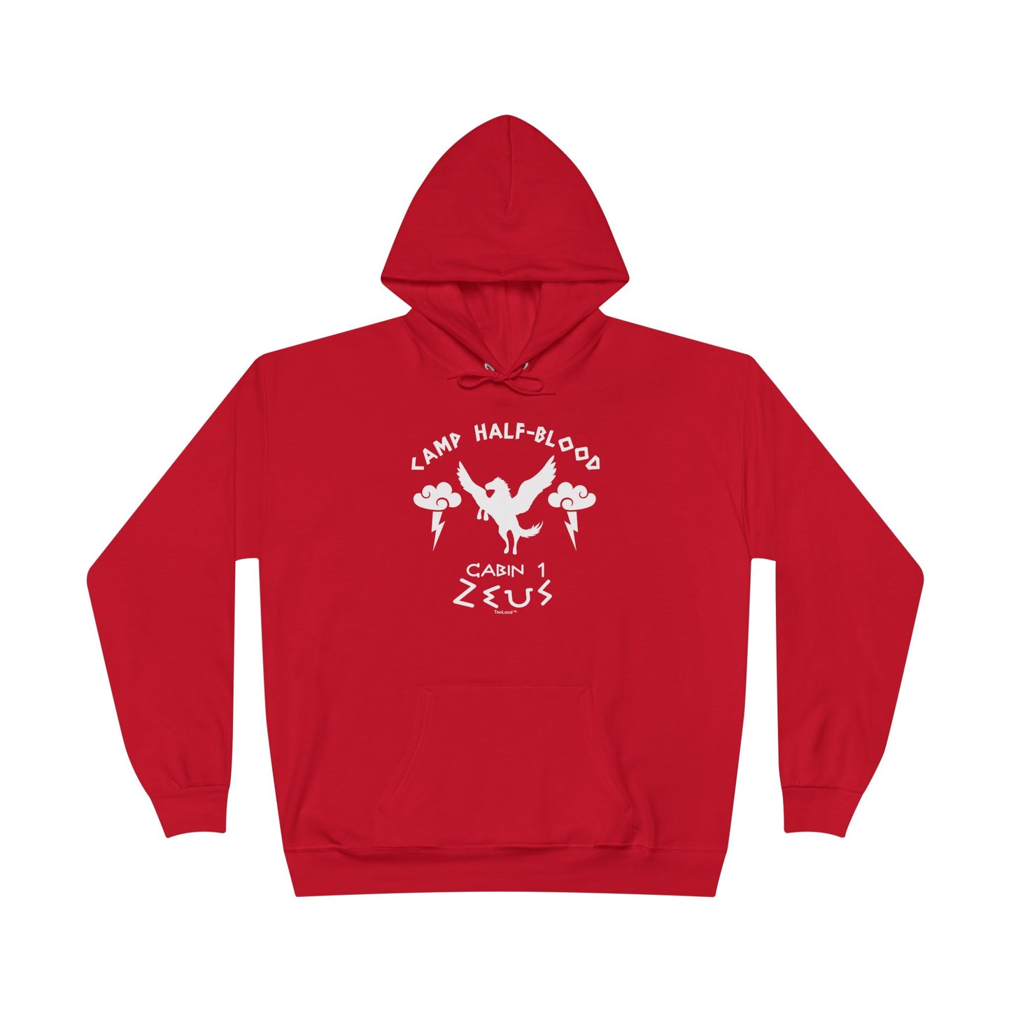 TOOLOUD Camp Half Blood Cabin 1 Zeus Dark Hoodie Sweatshirt