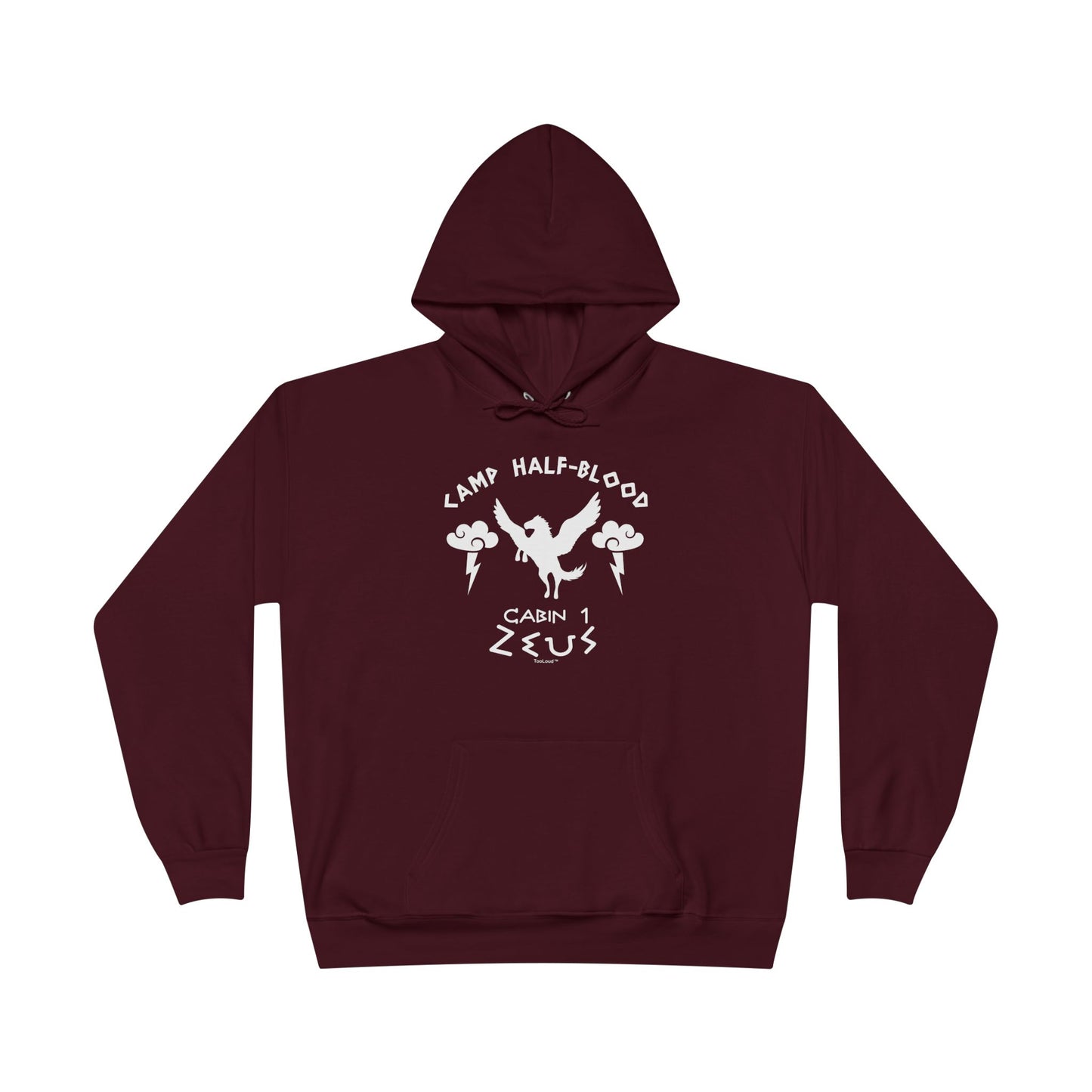TOOLOUD Camp Half Blood Cabin 1 Zeus Dark Hoodie Sweatshirt