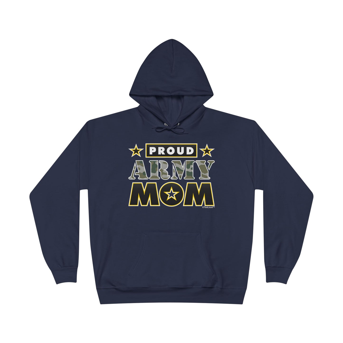 Proud Army Mom Dark Sweatshirt Hoodie by TOOLOUD™