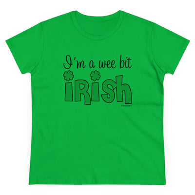 TooLoud I'm A Wee Bit Irish Women's T-Shirt