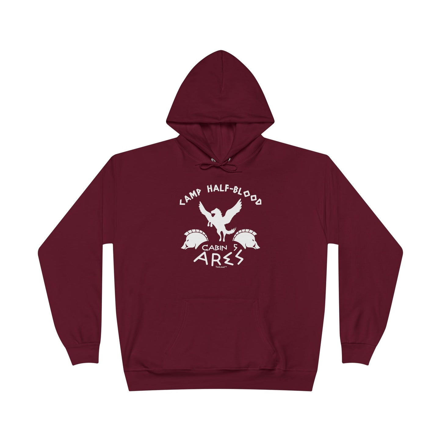 Camp Half Blood Cabin 5 Ares Dark Color Hoodie Sweatshirt by TOOLOUD