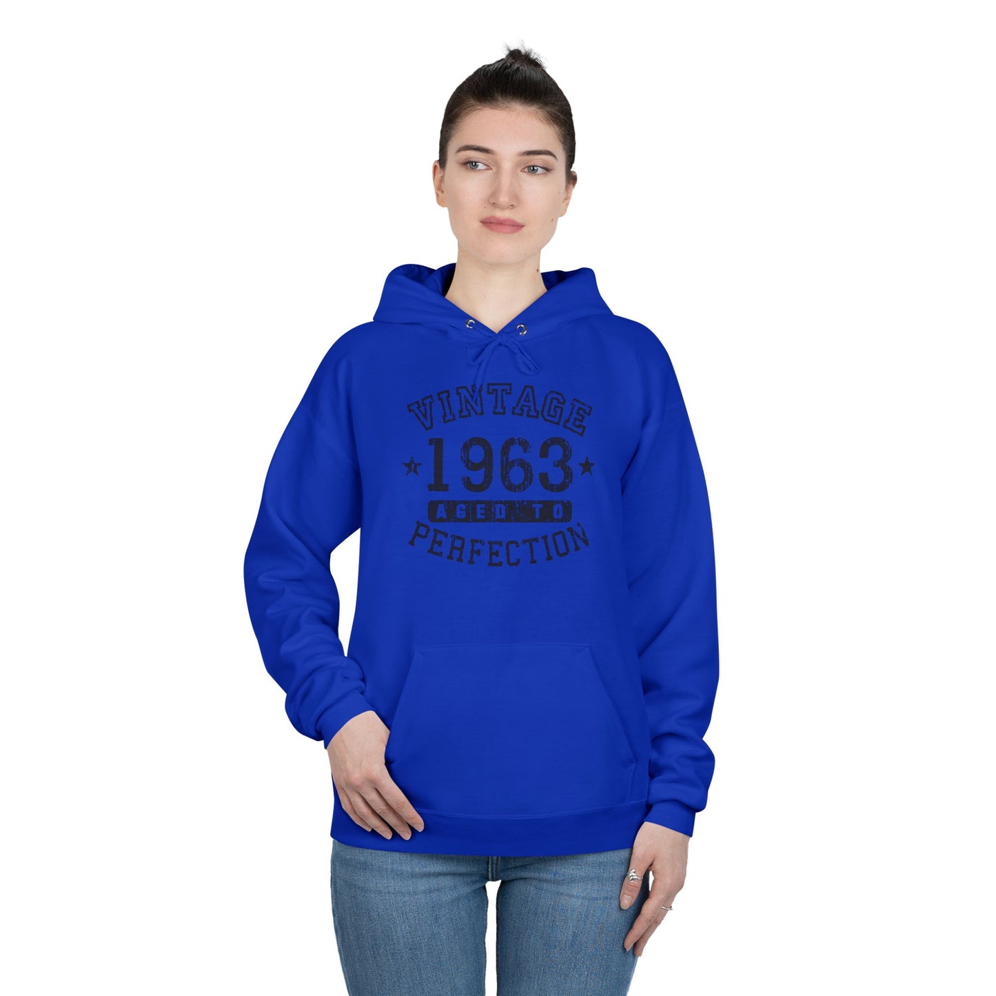 1963 – Vintage Birth Year Hoodie Sweatshirt by TOOLOUD