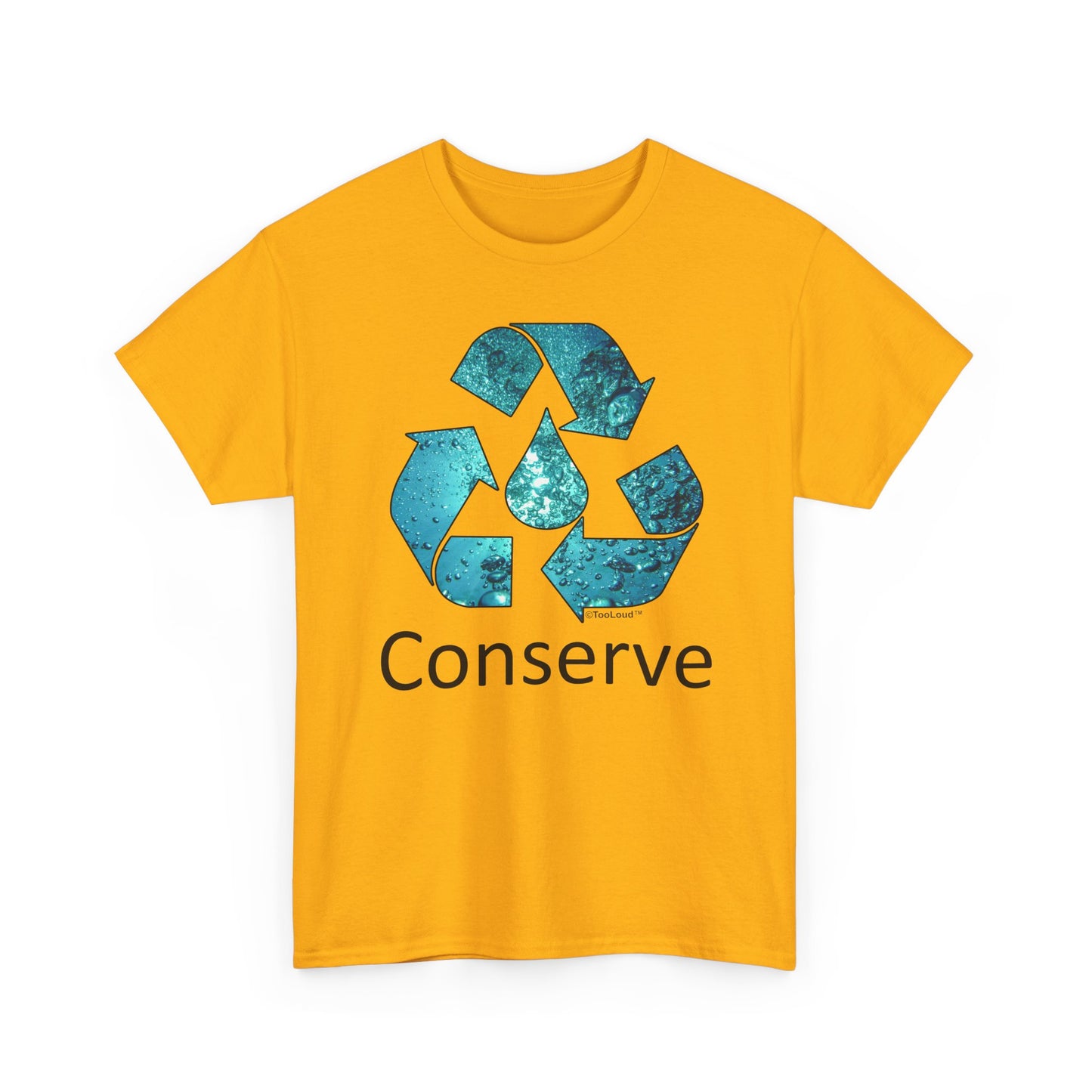 Sustainable Water Conservation Adult T-Shirt by TOOLOUD