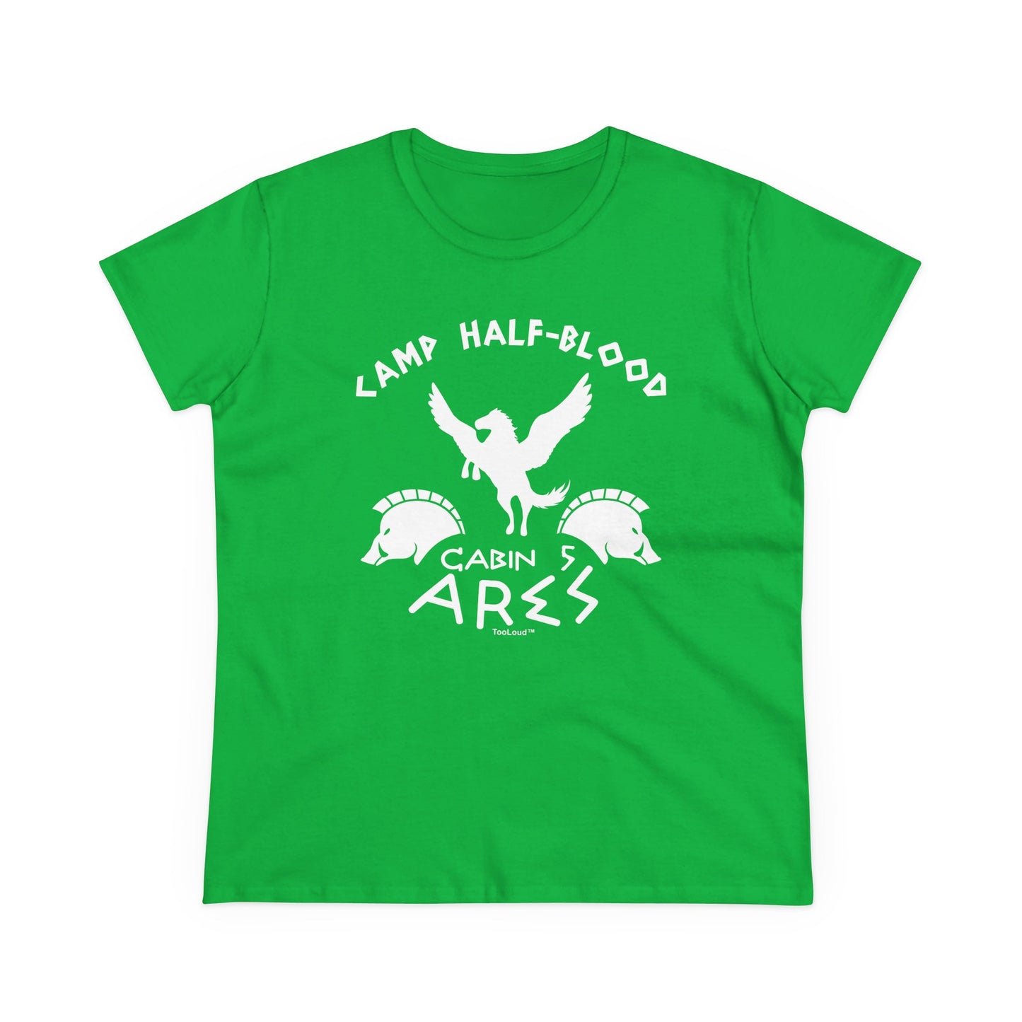 Camp Half Blood Cabin 5 Ares Children’s Dark T-Shirt by TOOLOUD