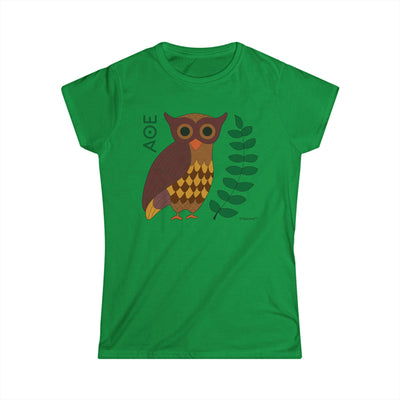 Owl of Athena Juniors Women's T-Shirt by TooLoud