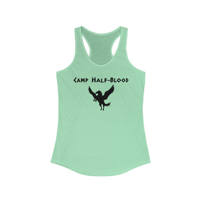 Pegasus Camp Half-Blood Women's Racerback Tank Top by TOOLOUD