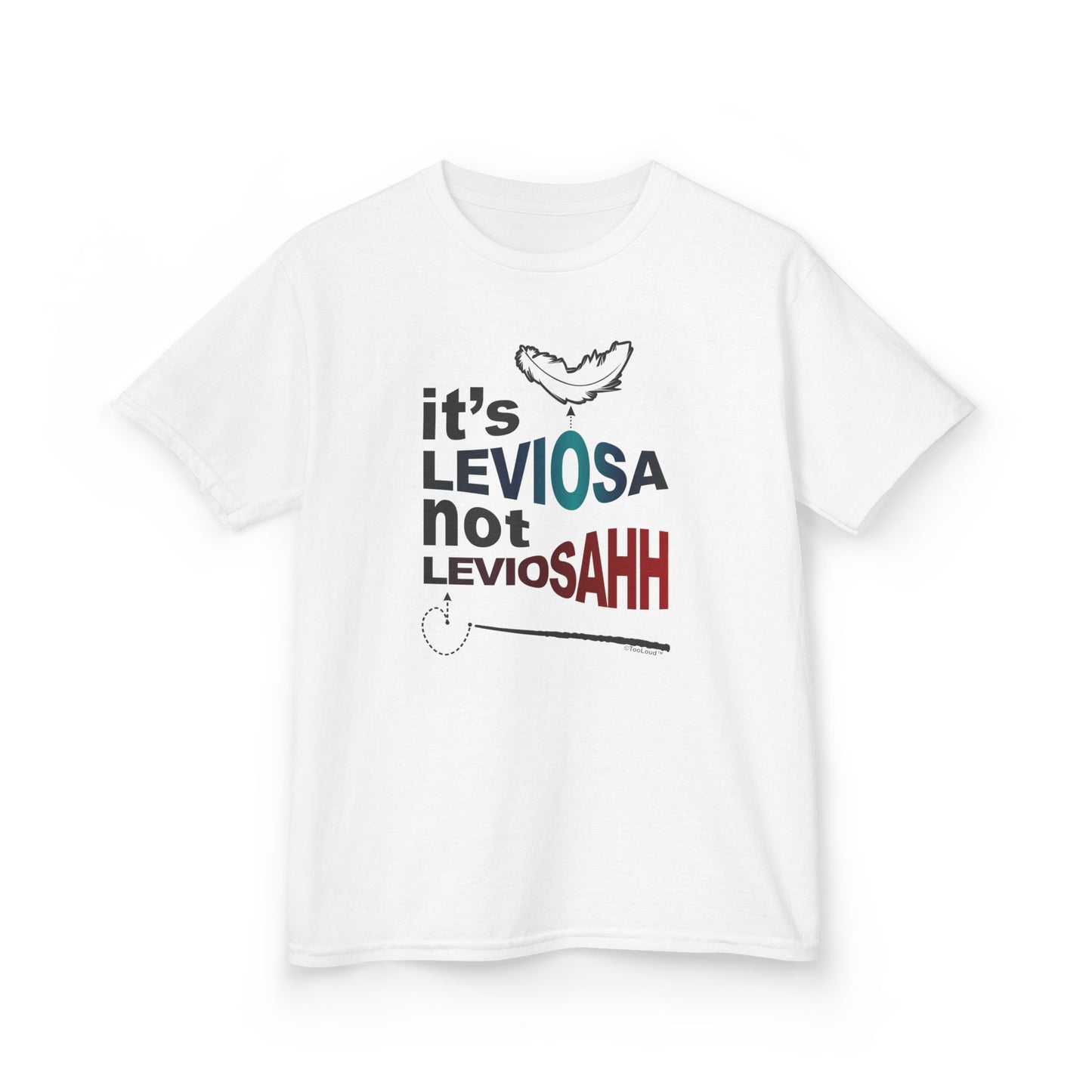It’s Leviosa, Not LeviosAHH – Children’s T-Shirt by TOOLOUD
