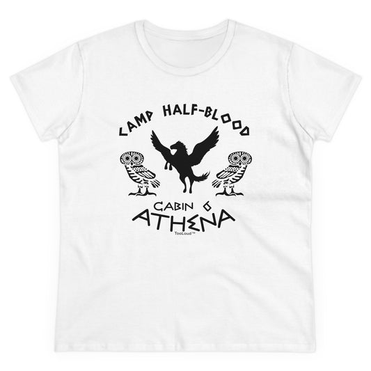 TOOLOUD Camp Half-Blood Cabin 6 Athena Women's T-Shirt
