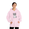 Dr. Cat MD - Cute Cat Design Unisex Hoodie Sweatshirt By TOOLOUD