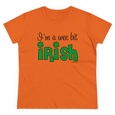 TooLoud I'm A Wee Bit Irish Women's T-Shirt