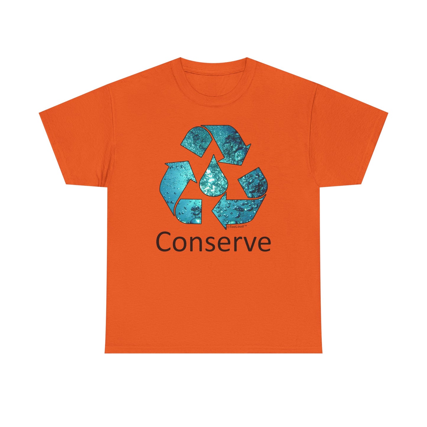 Sustainable Water Conservation Adult T-Shirt by TOOLOUD
