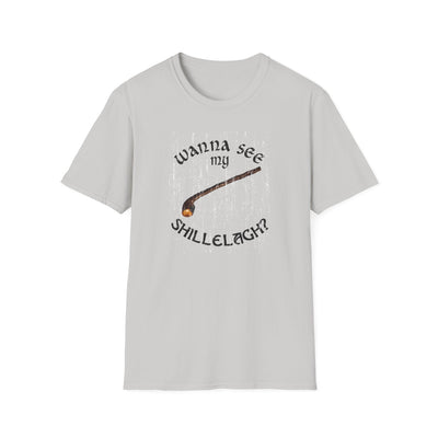 Wanna See My Shillelagh Adult Unisex T-Shirt by TOOLOUD
