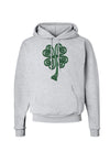 3D Style Celtic Knot 4 Leaf Clover Hoodie Sweatshirt-Hoodie-TooLoud-AshGray-Small-Davson Sales