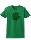 4 Leaf Clover Shamrock Adult Womens St. Patrick's Day T-Shirt-TooLoud-Kelly Green-Small-Davson Sales