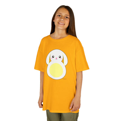 TooLoud Cute Bunny with Floppy Ears - Children’s Unisex T-Shirt Heavy Cotton