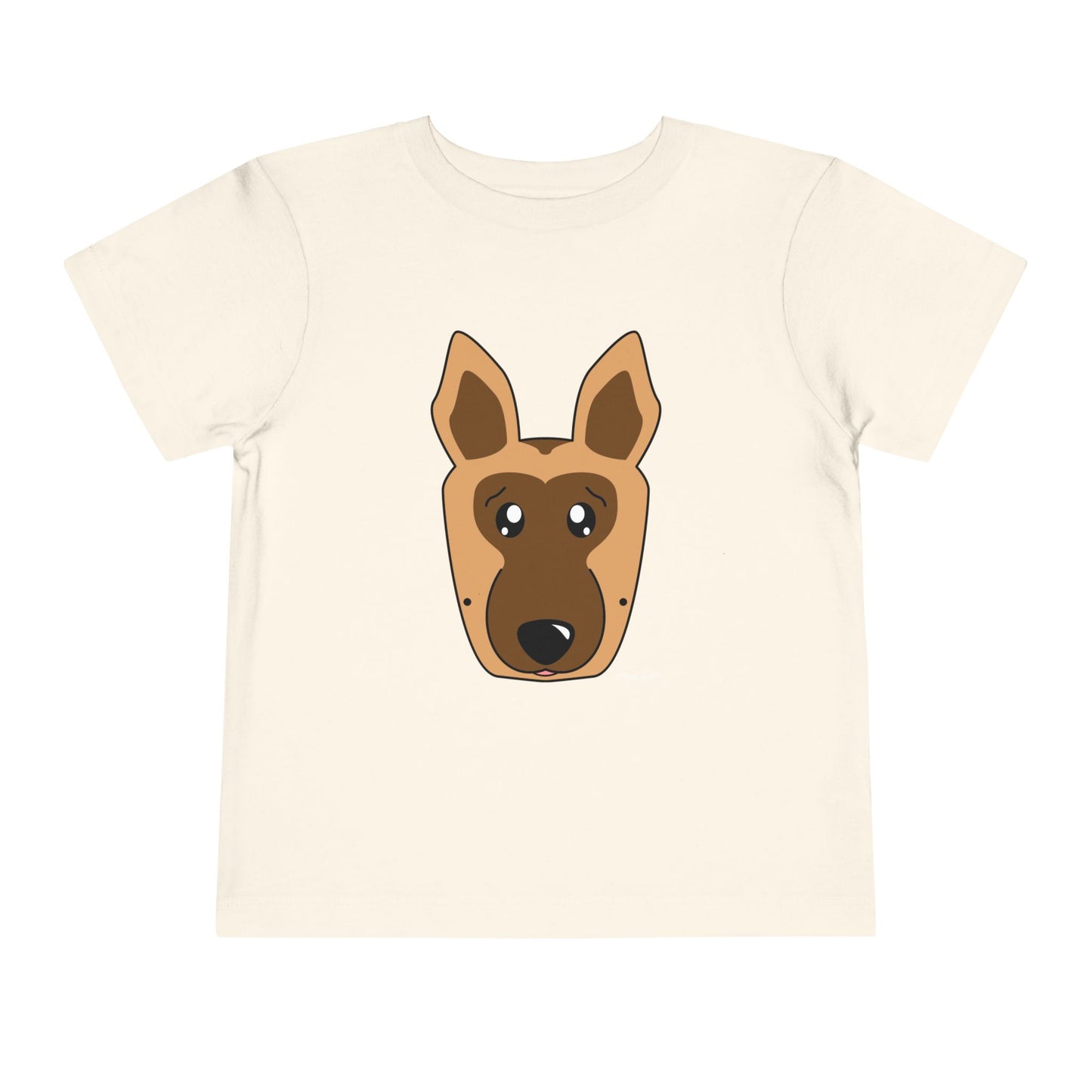 Cute German Shepherd Dog Toddler T-Shirt by TOOLOUD