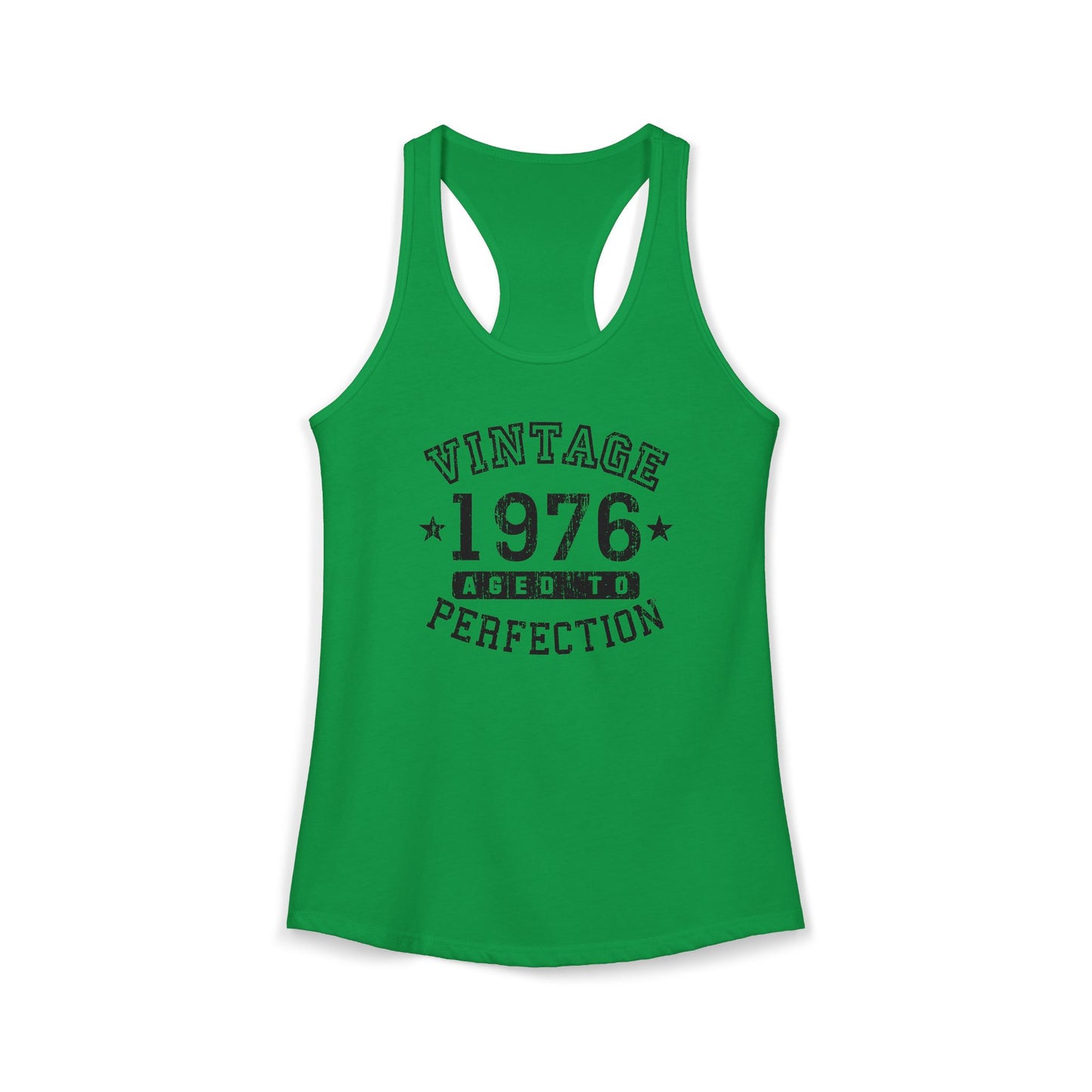 1976 – Vintage Birth Year Women’s Racerback Tank Top by TOOLOUD