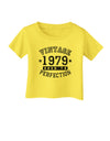 40th Birthday Vintage Birth Year 1979 Infant T-Shirt by TooLoud-TooLoud-Yellow-06-Months-Davson Sales