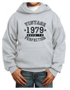 40th Birthday Vintage Birth Year 1979 Youth Hoodie Pullover Sweatshirt by TooLoud-Youth Hoodie-TooLoud-Ash-XS-Davson Sales