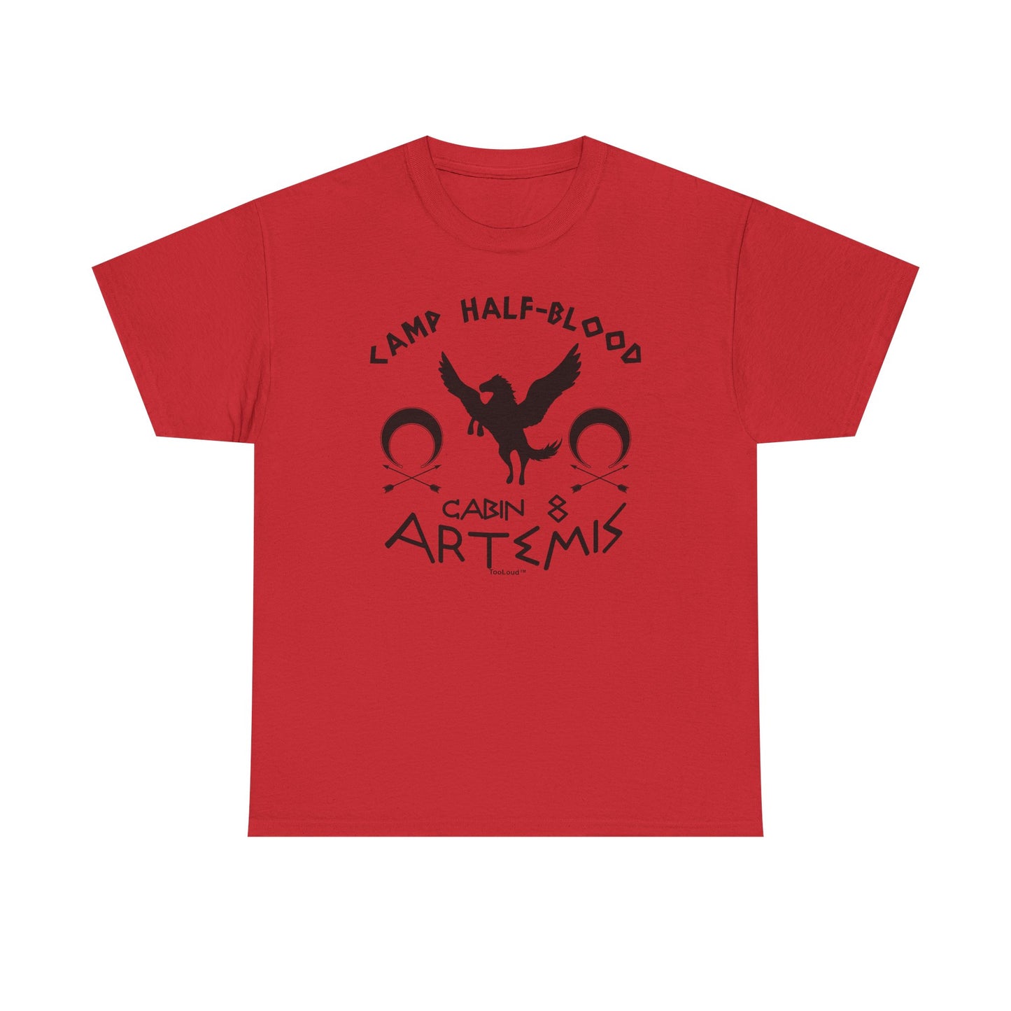 Camp Half Blood Cabin 8 Artemis Adult T-Shirt by TOOLOUD