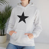 TOOLOUD Black Star Hooded Sweatshirt - Unisex