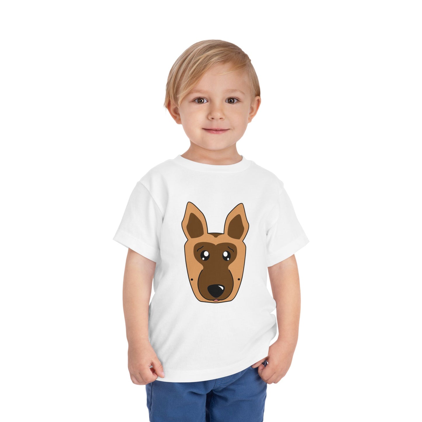 Cute German Shepherd Dog Toddler T-Shirt by TOOLOUD