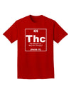 420 Element THC Funny Stoner Adult Dark T-Shirt by TooLoud-Mens T-Shirt-TooLoud-Red-Small-Davson Sales