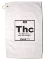 420 Element THC Funny Stoner Premium Cotton Golf Towel - 16 x 25 inch by TooLoud-Golf Towel-TooLoud-16x25"-Davson Sales