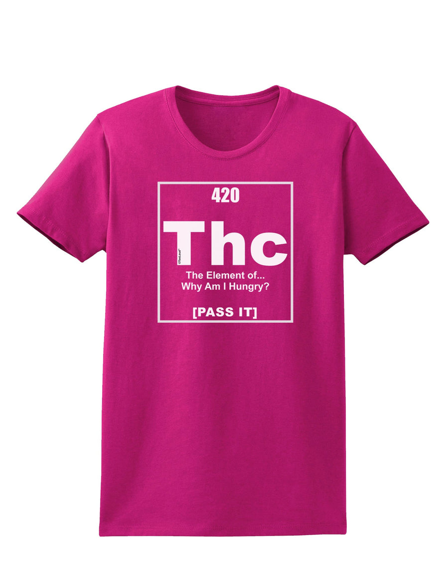 420 Element THC Funny Stoner Womens Dark T-Shirt by TooLoud-Womens T-Shirt-TooLoud-Black-X-Small-Davson Sales