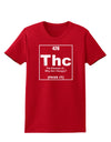 420 Element THC Funny Stoner Womens Dark T-Shirt by TooLoud-Womens T-Shirt-TooLoud-Red-X-Small-Davson Sales