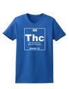 420 Element THC Funny Stoner Womens Dark T-Shirt by TooLoud-Womens T-Shirt-TooLoud-Royal-Blue-X-Small-Davson Sales