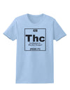 420 Element THC Funny Stoner Womens T-Shirt by TooLoud-Womens T-Shirt-TooLoud-Light-Blue-X-Small-Davson Sales