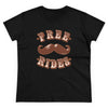 Free Mustache Rides Women's T-Shirt by TOOLOUD