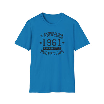 Customized Retro Birth Year Worn-In Unisex Tee for Adults – Exclusively by TooLoud