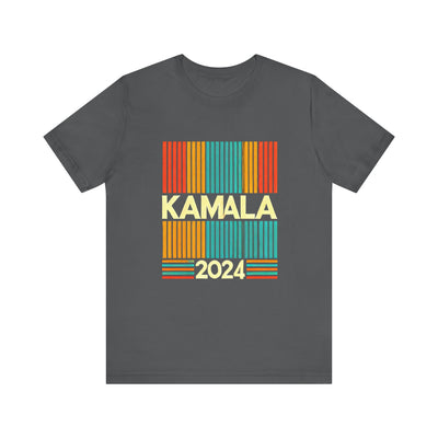 Kamala Harris 2024 President Unisex Ringspun Cotton Jersey Short Sleeve Tee