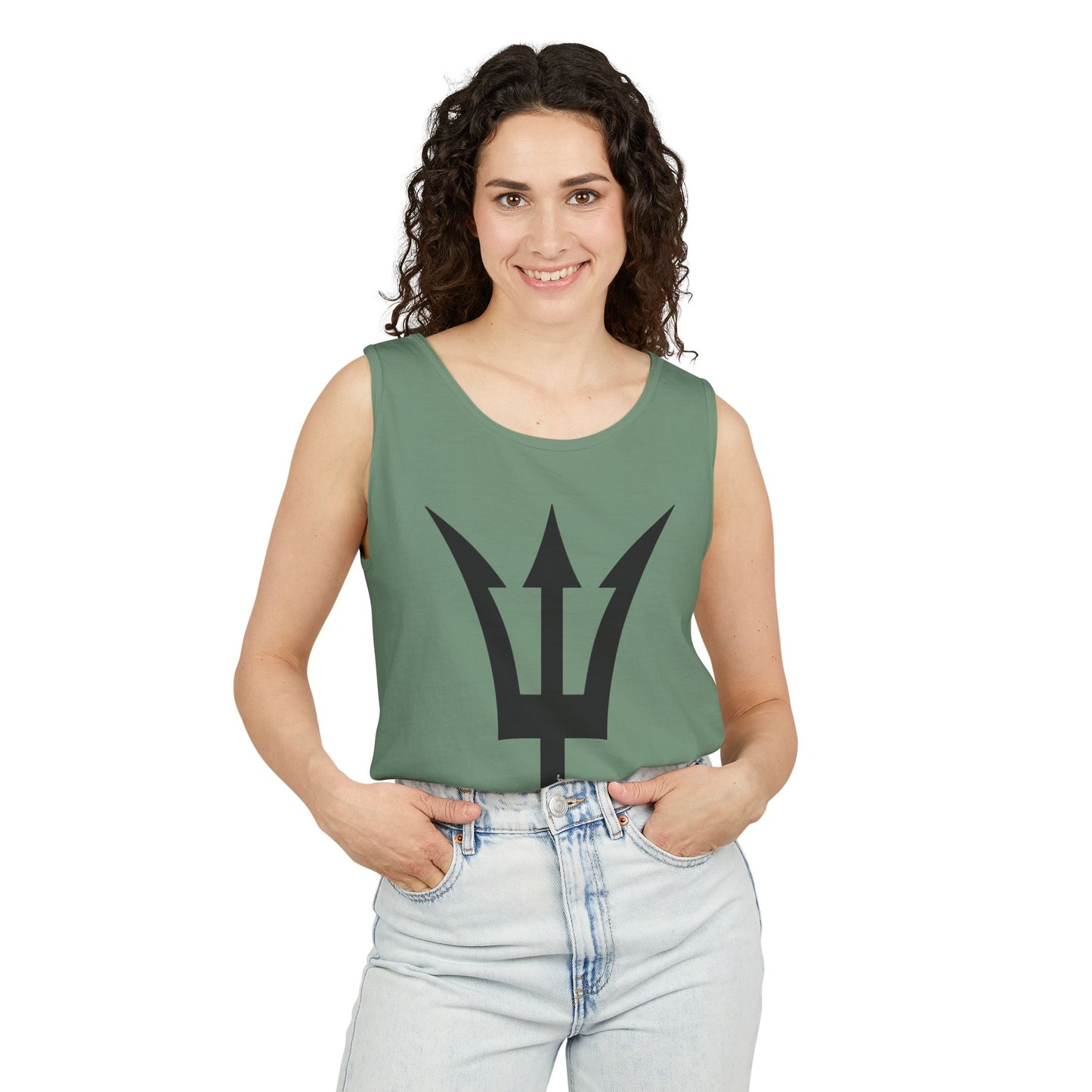 Trident of Poseidon Unisex Loose Tank Top by TOOLOUD